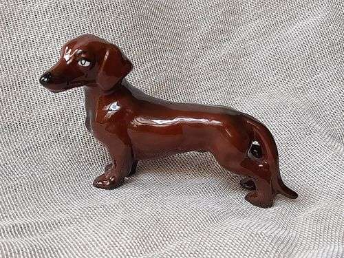 Daschund dog ornament 12.5cm long