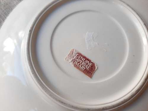 Genuine Imperial Imari plate - 15cm diameter