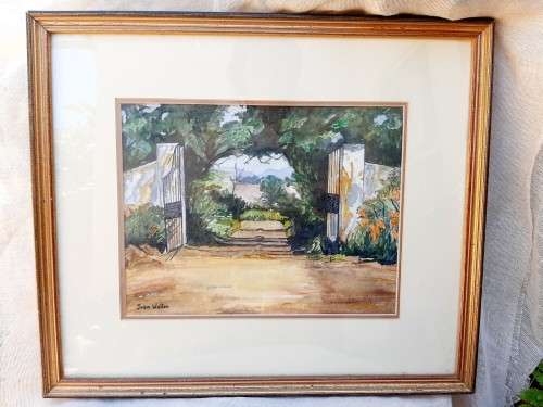 Watercolour painting by Joan Walton