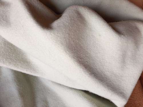 Waverley pure wool blanket - thick, heavy, off white - 180 x 225cm