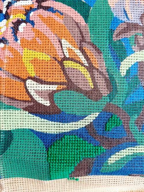 Tapestry canvas and yarns - Proteas - large - 40cm x 53cm