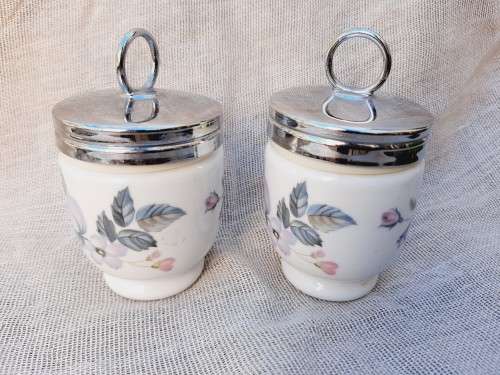 2 Royal Worcester egg coddlers