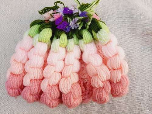 Tea cosy - for larger teapot - 18cm high