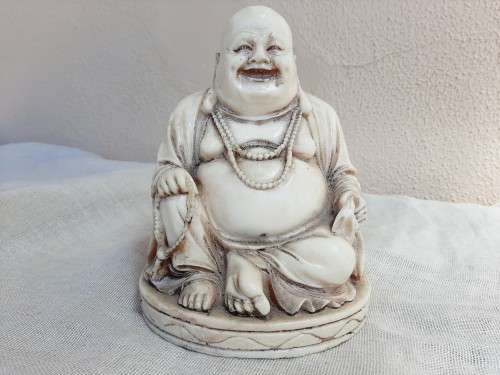 Large resin laughing buddha figurine -18cm