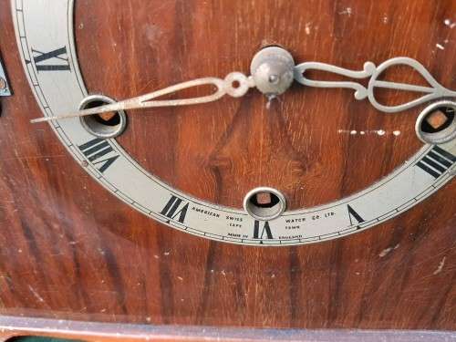 Mantel Clock - poor condition 29 x 10 x 21cm