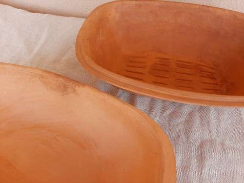 Romertopf casserol dish - 35cm handle end to handle end