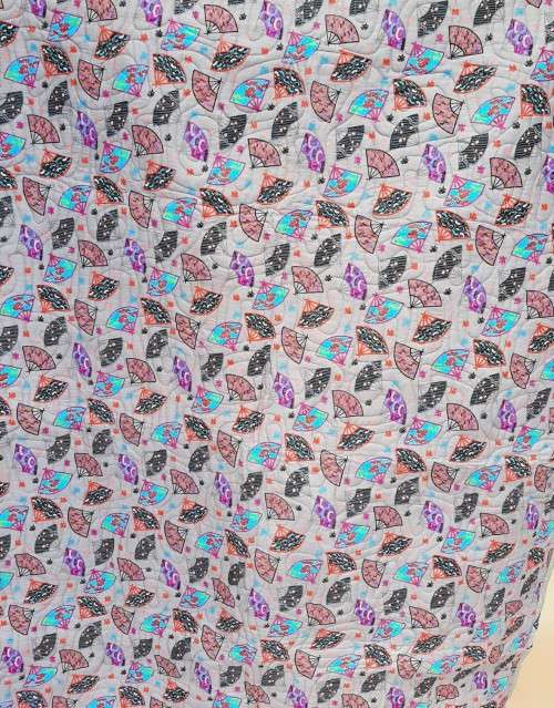 Reversable quilt - 100 x 124cm