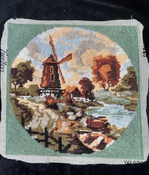 Tapestry - windmill -30 x 30cm