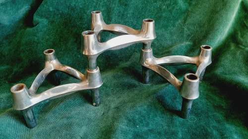 BMF Nagel mid-century candle holders