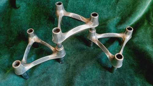 BMF Nagel mid-century candle holders