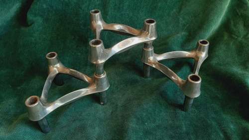 BMF Nagel mid-century candle holders