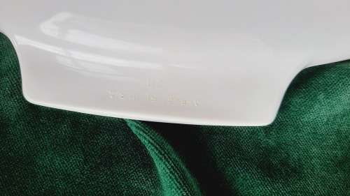 Large Corning-ware casserole with lid - white - made in USA - A-5-B (5 litre)