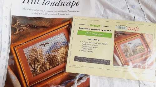 Small tapestry kit - 8 x 12 cm