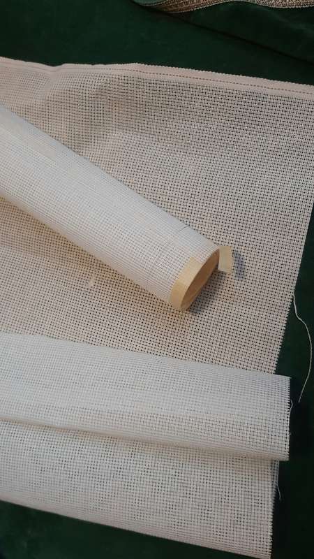 Tapestry canvas pieces - double thread - 3 pieces