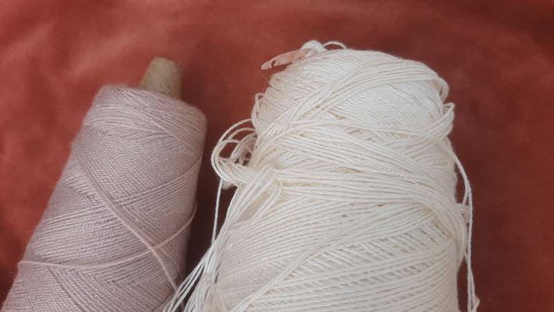2 cones crochet cotton