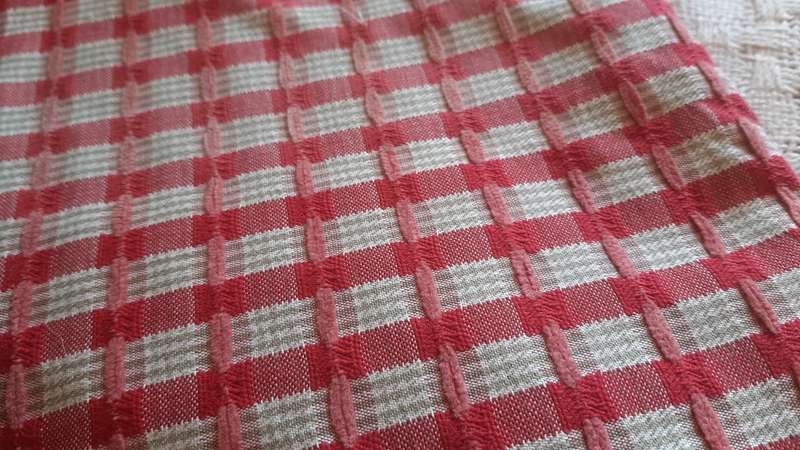 Pieces of upholstery fabric