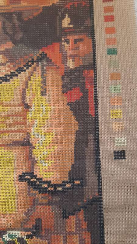 Tapestry canvas- as new - 50 X 35CM