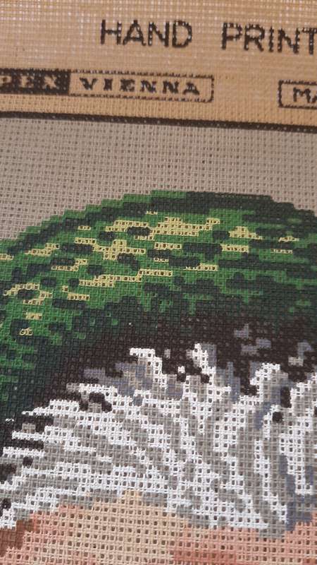 Tapestry canvas- as new - 43 x 36cm (printed area)
