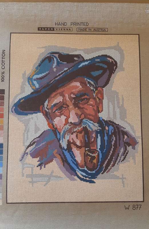Tapestry canvas- as new - 45 x 34cm