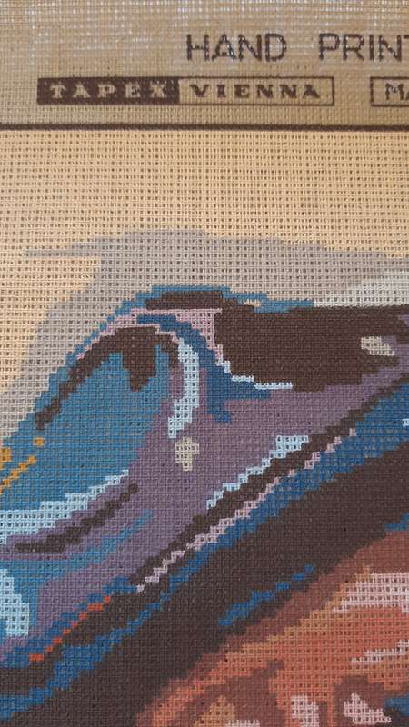Tapestry canvas- as new - 45 x 34cm