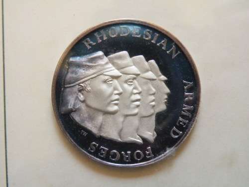 Rhodesia history medallion volume three