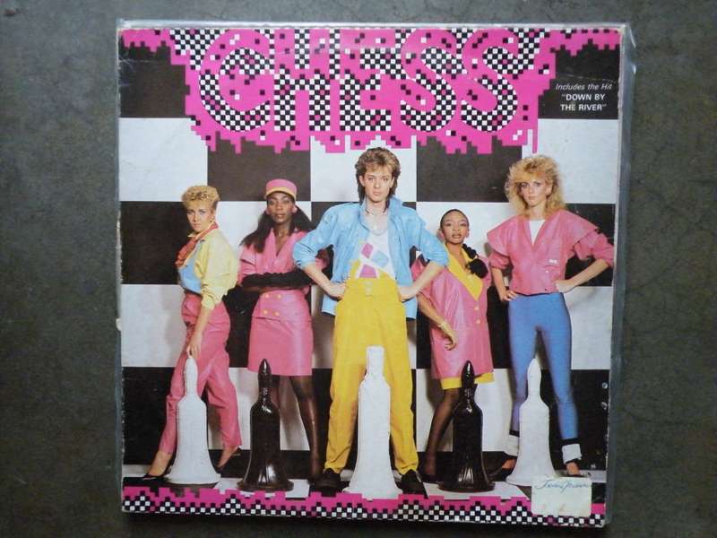 Chess (SA band) - down by the river LP (vinyl record) Very Good - please read description