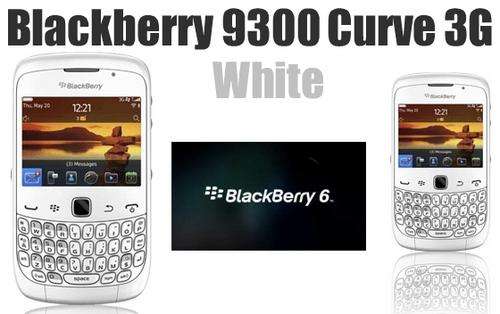**** BLACKBERRY 9300 CURVE (3G) **** WHITE EDITION **** 24/48 HOUR DELIVERY SERVICE *****