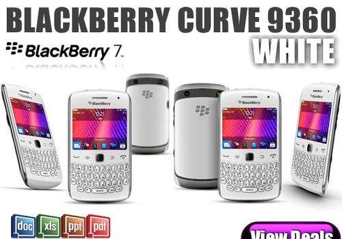 **** BLACKBERRY 9360 CURVE **** LIMITED WHITE EDITION **** SEALED IN BOX *** 24 HOUR DELIVERY!!