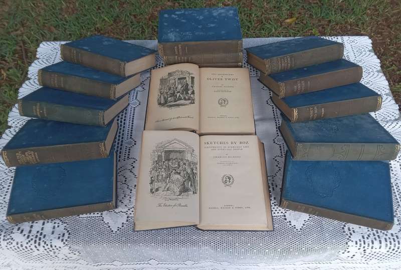 Illustrated collection of Dickens novels