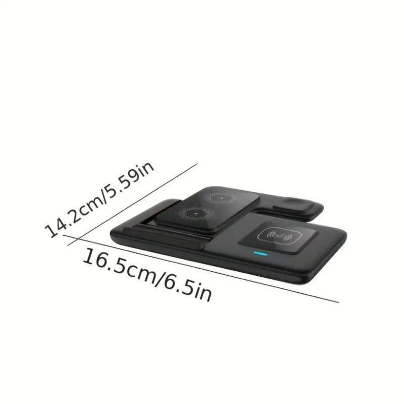 3 In 1 folding Wireless Charger Stand