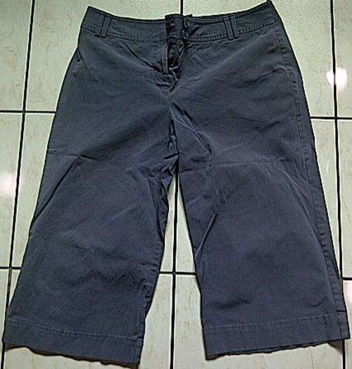 3/4 length pants - 'Woolworths woman' - size 16 - navy coloured - price reduced :)