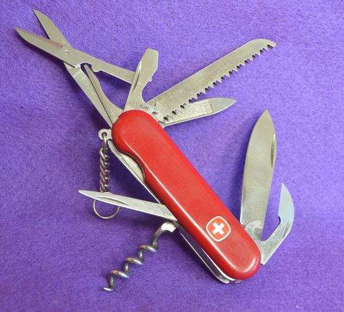 Swiss Army Knife .Wenger - Classic 17 - lock blade