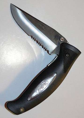 Sheffield Black Water Folding Pocket knife