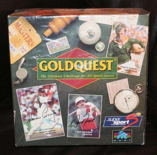 Goldquest Sports Board Game by Calco-Games