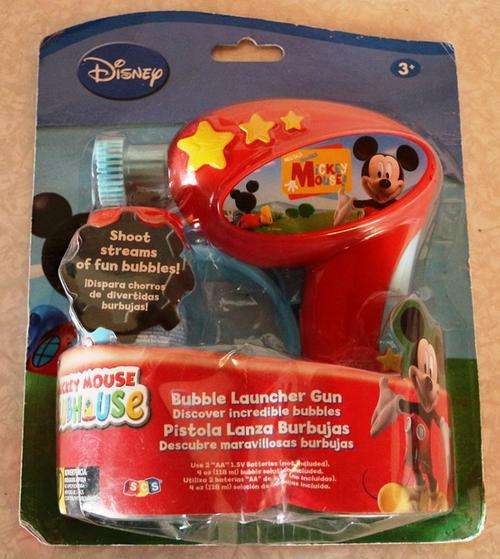 Disney - Mickey Mouse - Bubble Launcher Gun