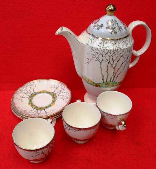 Crown Devon Tea Set