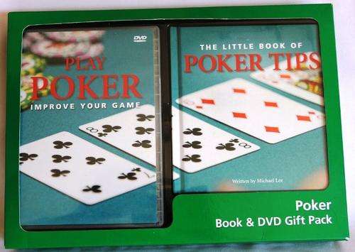 poker book and dvd gift pack