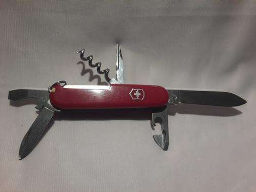 Victorinox Swiss Army Knife - Tourist Older Model 1961-1985 with alu headed tweezer