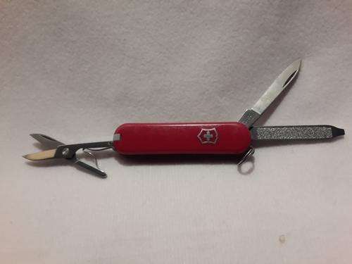 Swiss Army Knife .Victorinox- Classic  SD red Scales  58 mm