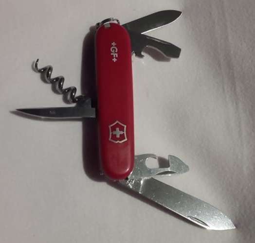 Victorinox Swiss Army Knife - Tourist with  logo +GF+