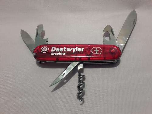 Swiss Army knifeVictorinox spartan with translucent scale and Logo