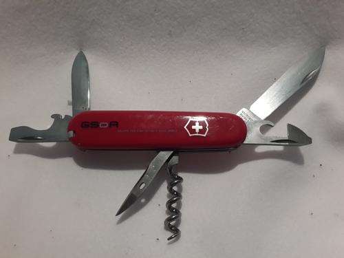 Victorinox Swiss Army Knife - Tourist Red Scales with Logo