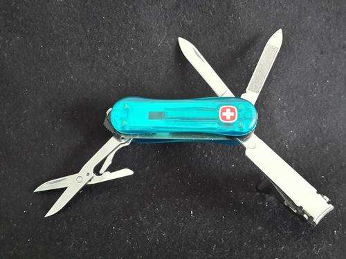 Swiss Army Knife Wenger - Nail Clipper Evo Blue Scales