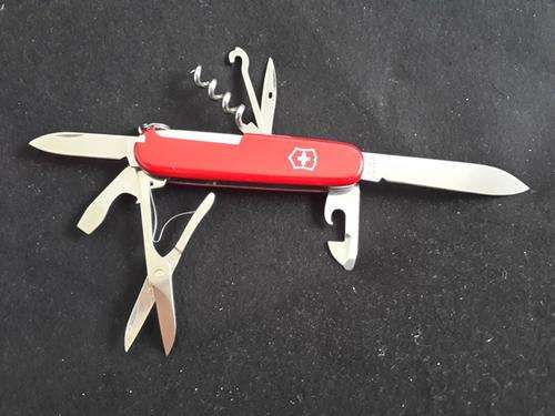 Swiss Army Knife Camper Victorinox - with  UBS logo Good Condition