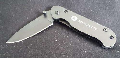 John Deere lock blade pocket knife with side clip Blade 57 mm  7Cr17MOV