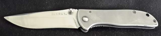 CRKT  folding knive Pocket Knife with side clip and lock Blade