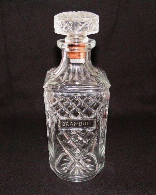 Cut Glass Whiskey/Brandy /Drambuie Decanter