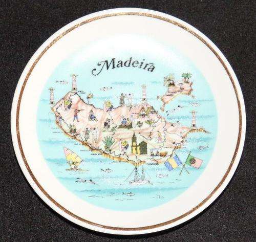 Souvenir Small Madeira Plate 9.5 cm
