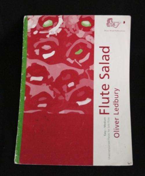 Music Book Flute Salad Easy - Medium Solo Flute By Oliver Ledbury