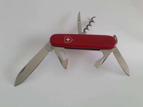 Victorinox Swiss Army Knife - Older Spartan/Standard Red Scales  Good Condition